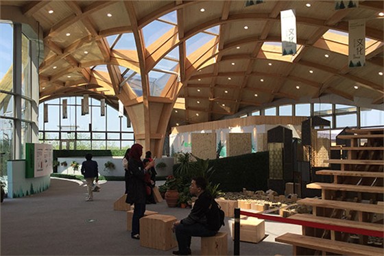 园博开幕，昆仑绿建为您解密高精尖的现代木结构企业展示馆5